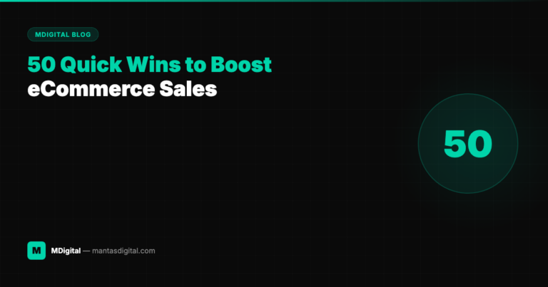 Free CRO Checklist: 50 Quick Wins to Boost eCommerce Sales